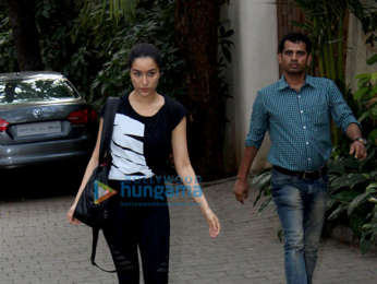Shraddha Kapoor snapped in Mumbai