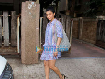 Shruti Haasan snapped at the gym