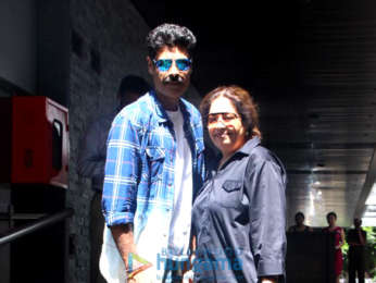 Sikandar Kher and Kirron Kher spotted at Hakkasan