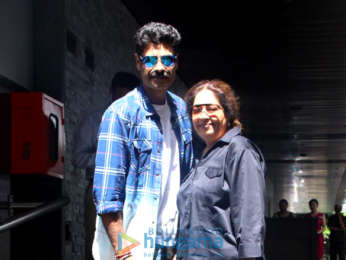 Sikandar Kher and Kirron Kher spotted at Hakkasan