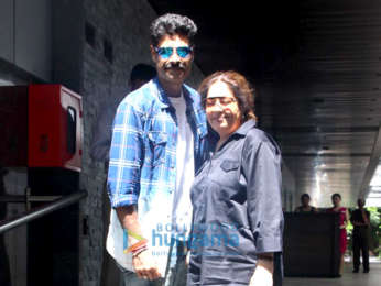 Sikandar Kher and Kirron Kher spotted at Hakkasan