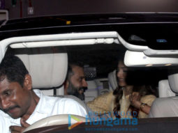 Sonam Kapoor Ahuja, Anand Ahuja, Janhvi Kapoor and Boney Kapoor snapped at the airport