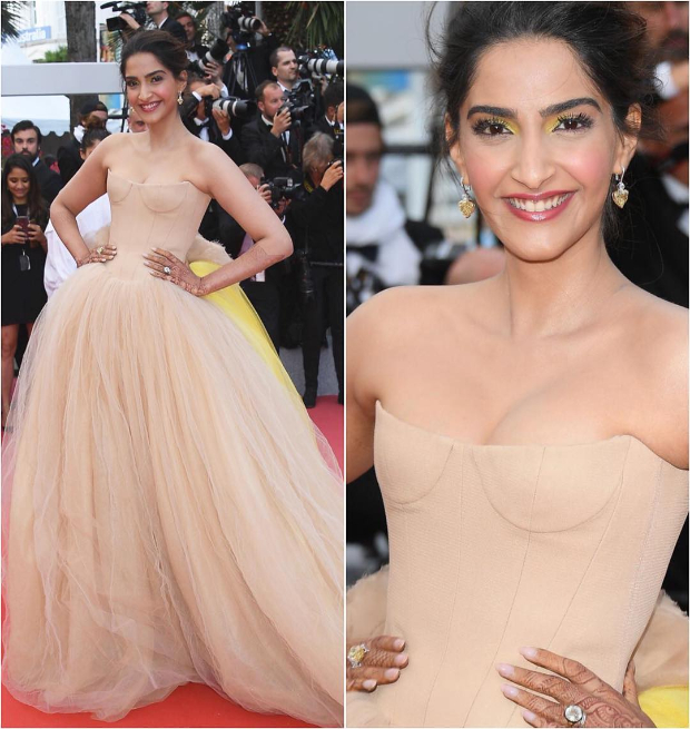 Sonam Kapoor Cannes 2018 Vera Wang Day 2