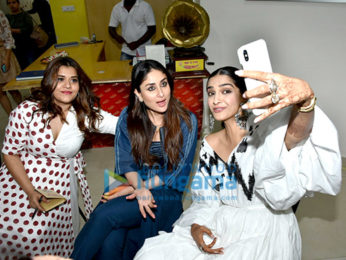 Sonam Kapoor Ahuja and Kareena Kapoor Khan promote Veere Di Wedding at the 98.3 FM Radio Mirchi office