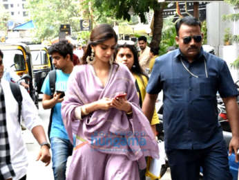Sonam Kapoor Ahuja snapped at Veere Di Wedding promotions