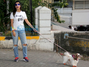 Sophie Choudry snapped at Pali Hill in Bandra