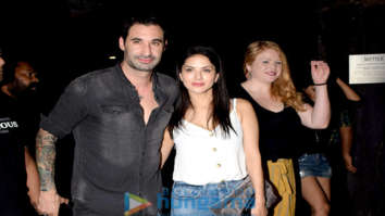Sunny Leone and Zayed Khan spotted at Tara B Hotel in Juhu