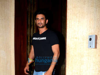 Sushant Singh Rajput, Kriti Sanon and Janhvi Kapoor spotted at Manish Malhotra’s house