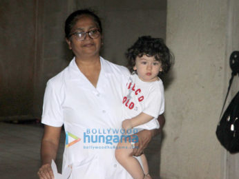 Taimur Ali Khan snapped in Bandra