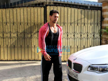 Tiger Shroff snapped in Mumbai