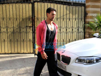 Tiger Shroff snapped in Mumbai