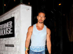 Tiger Shroff spotted at The Korner House, Bandra