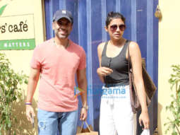 Tusshar Kapoor spotted at Farmers’ Cafe in Bandra