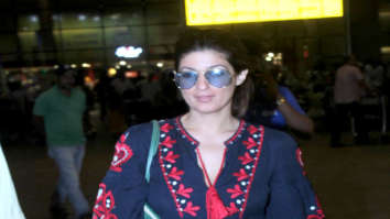 Twinkle Khanna, Prachi Desai, and Ayushmann Khurrana snapped at the airport