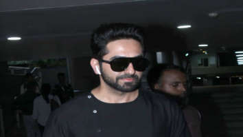 Twinkle Khanna, Prachi Desai, and Ayushmann Khurrana snapped at the airport