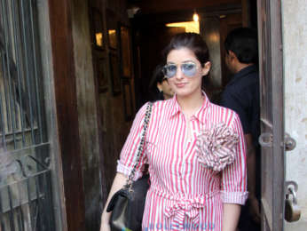 Twinkle Khanna and Anupama Chopra snapped at Pali Bhavan