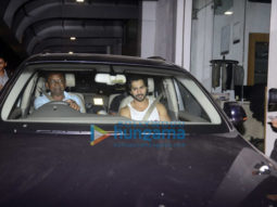 Varun Dhawan and Aayush Sharma spotted at gym in Bandra