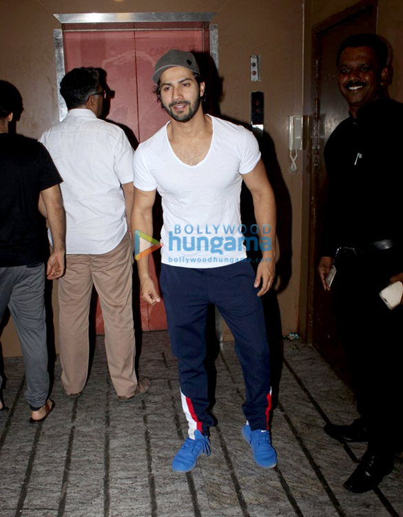 varun dhawan spotted at pvr juhu 2