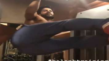 WATCH: Shirtless Varun Dhawan continues to train hard for Kalank