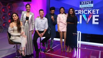 Veere Di Wedding’s Kareena Kapoor, Sonam, Swara & Shikha shoot with Brett Lee for Kent cricket live!