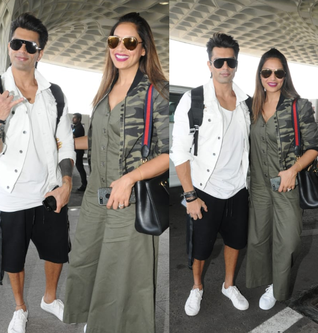 Weekly Celebrity Airport Style - Bipasha Basu and Karan Singh Grover