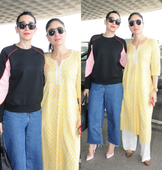 Weekly Celebrity Airport Style - Kareena Kapoor Khan and Karisma Kapoor