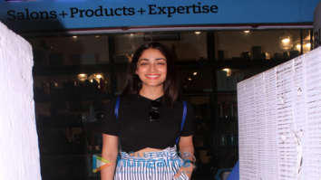 Yami Gautam spotted at BBlunt salon in Bandra