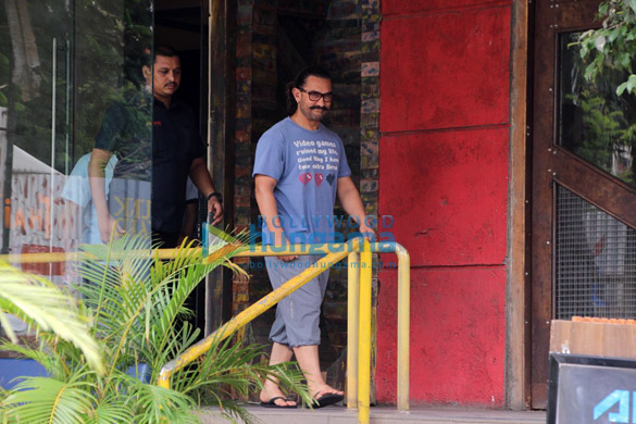 aamir khan spotted at a spa 6
