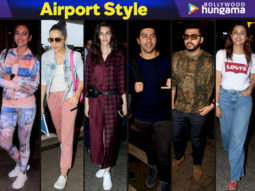 Airport Style: Sonakshi Sinha, Karan Johar, Shraddha Kapoor, Kriti Sanon, Varun Dhawan, Arjun Kapoor, Parineeti Chopra lit up the runway with their chic styles!