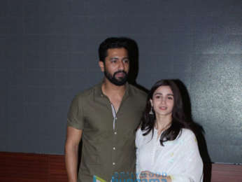 Alia Bhatt, Vicky Kaushal, Mahesh Bhatt snapped at a special screening of Raazi for NGO kids