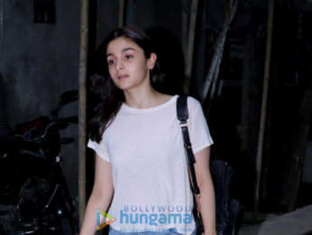 Alia Bhatt snapped outside Kromakay salon in Juhu