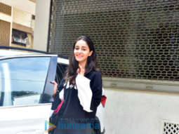 Ananya Pandey spotted at the gym in Bandra