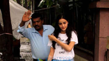 Ananya Pandey spotted in Bandra