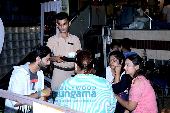 ankur bhatia snapped at aroma cafe 2