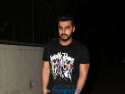 Varun Dhawan, Janhvi Kapoor and others snapped at Arjun Kapoor’s birthday bash