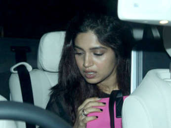 Bhumi Pednekar snapped at Farmer's Cafe in Bandra
