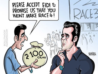 Bollywood Toons: Salman Khan’s Race 3 enters Rs 100 crore club in spite of bad reviews Bollywood Toons: Salman Khan’s Race 3 enters Rs 100 crore club in spite of bad reviews