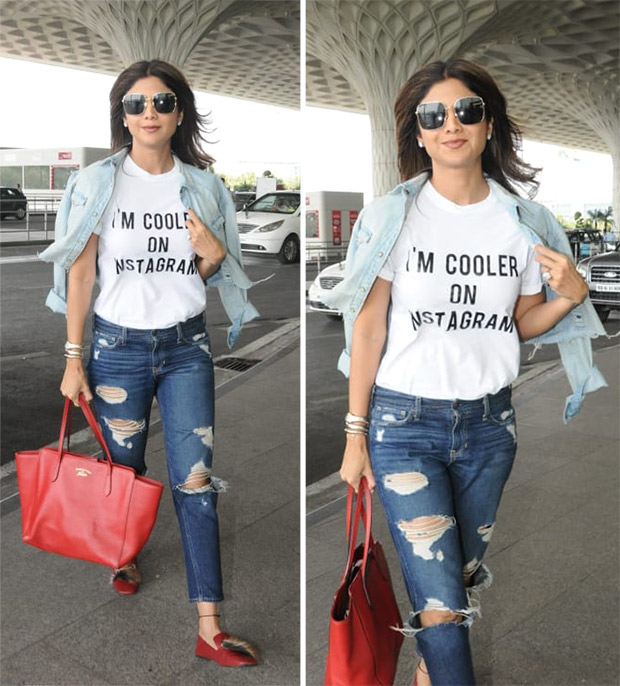 Celebrity Airport Style - Shilpa Shetty