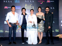 Celebs attend the IIFA 2018 press conference at J W Marriott in Juhu