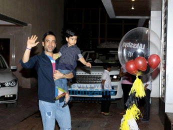 Celebs grace Tusshar Kapoor's son Laksshya's birthday party