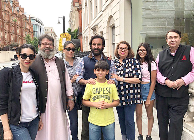 Check out! Saif Ali Khan and Kareena Kapoor get together with the entire Kapoor clan in London Check out! Saif Ali Khan and Kareena Kapoor get together with the entire Kapoor clan in London