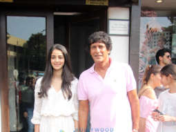 Chunky Pandey snapped with his family at Bastian