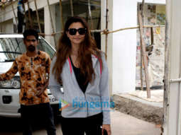 Daisy Shah and Nupur Sanon snapped in Mumbai