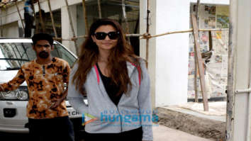 Daisy Shah and Nupur Sanon snapped in Mumbai