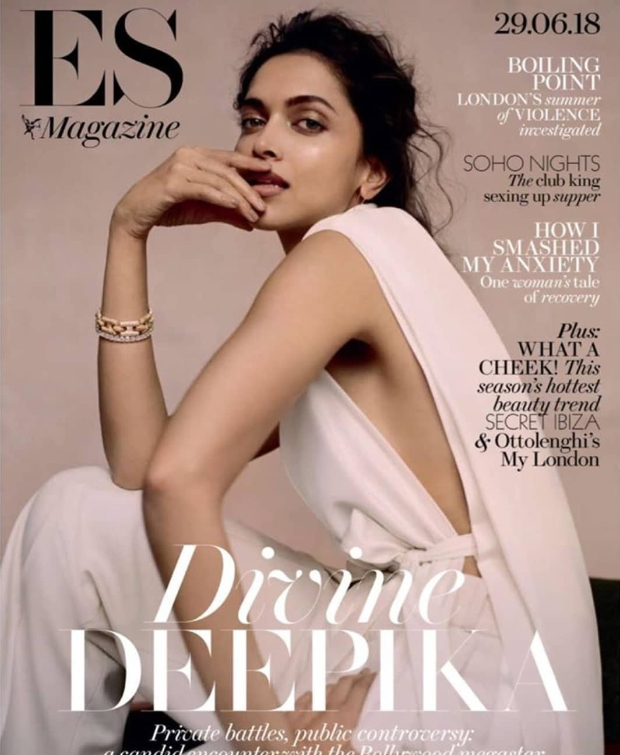 Deepika Padukone magazine cover