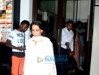 Deepika Padukone and her mother snapped post dinner at Bastian