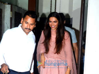 Deepika Padukone and her mother snapped post dinner at Bastian