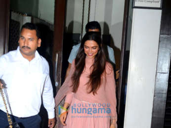 Deepika Padukone and her mother snapped post dinner at Bastian
