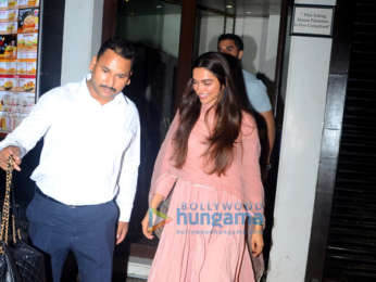 Deepika Padukone and her mother snapped post dinner at Bastian