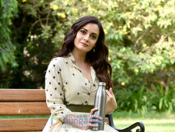 Dia Mirza snapped during a photo shoot for World Environment Day
